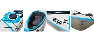 PHseakayak composite Virgo lightwight luger og cockpit